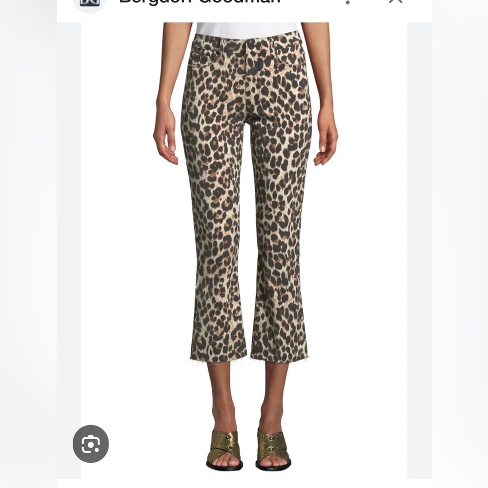 Paige Colette Crop Flare Jean Size 31